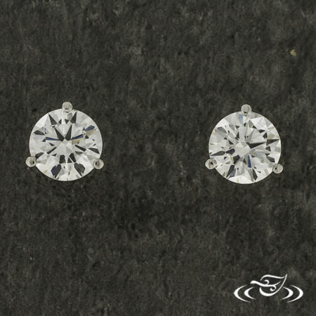 14Kw 2.04Ctw Certified Lab Diamond Martini Studs