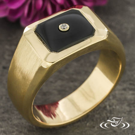 Onyx Signet Ring