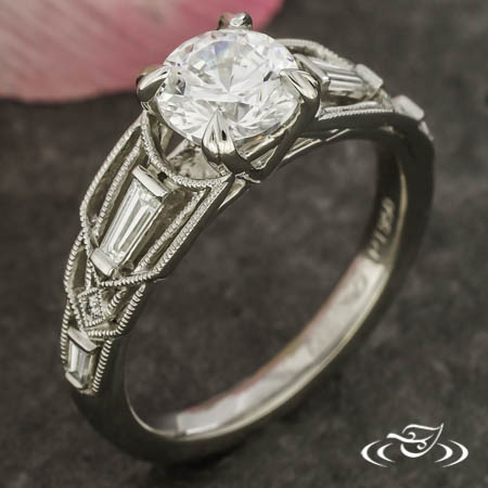 Art Deco Engagement Ring