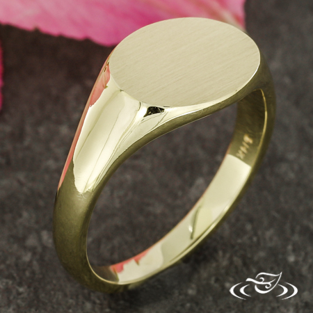Engraveable Signet Ring