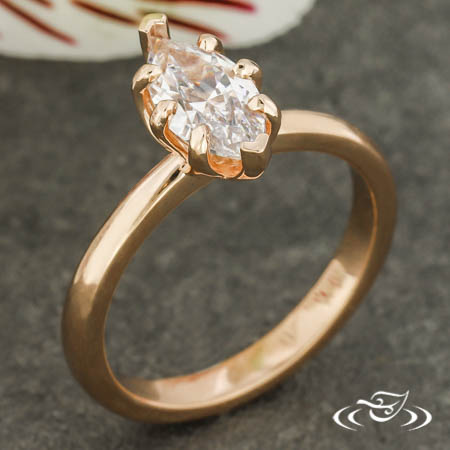 Marquise Decorative Solitaire 