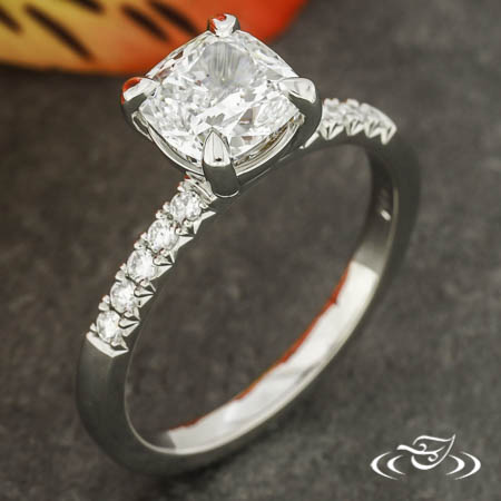 Cushion Engagement Ring 