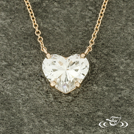 Heart Diamond Necklace