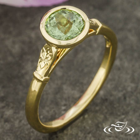 Montana Sapphire Engagement Ring