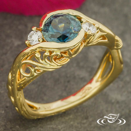 Land & Ocean Nature-Themed Ring