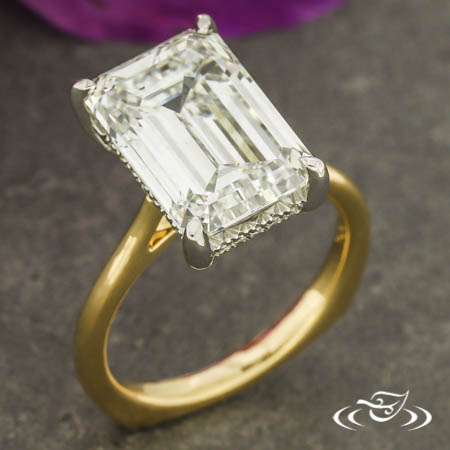 Emerald Cut Engagement Ring