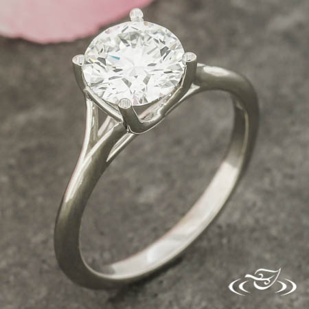 Split Shank Solitaire