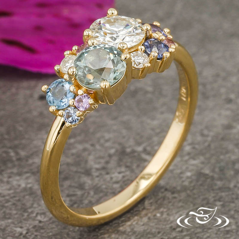 Cluster Pinky Ring