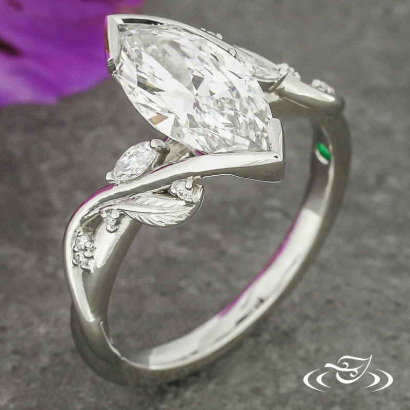 Vines And Thorns Engagement Ring