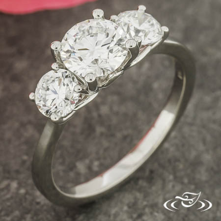 Three Stone Engagement 