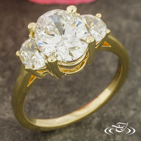 Classic Three Stone Ring