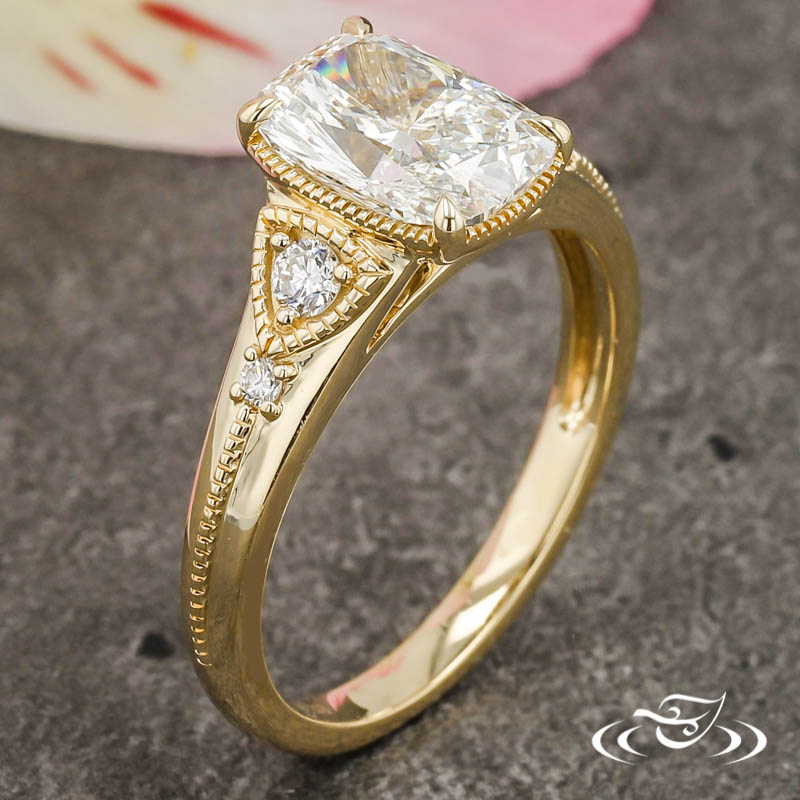 14Ky 2.15Ctw Lab Diamond Ring