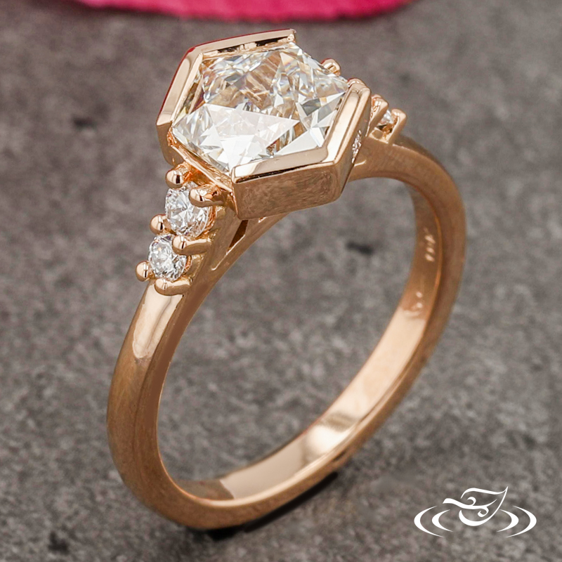 Mountain Inspired Engagement Ring