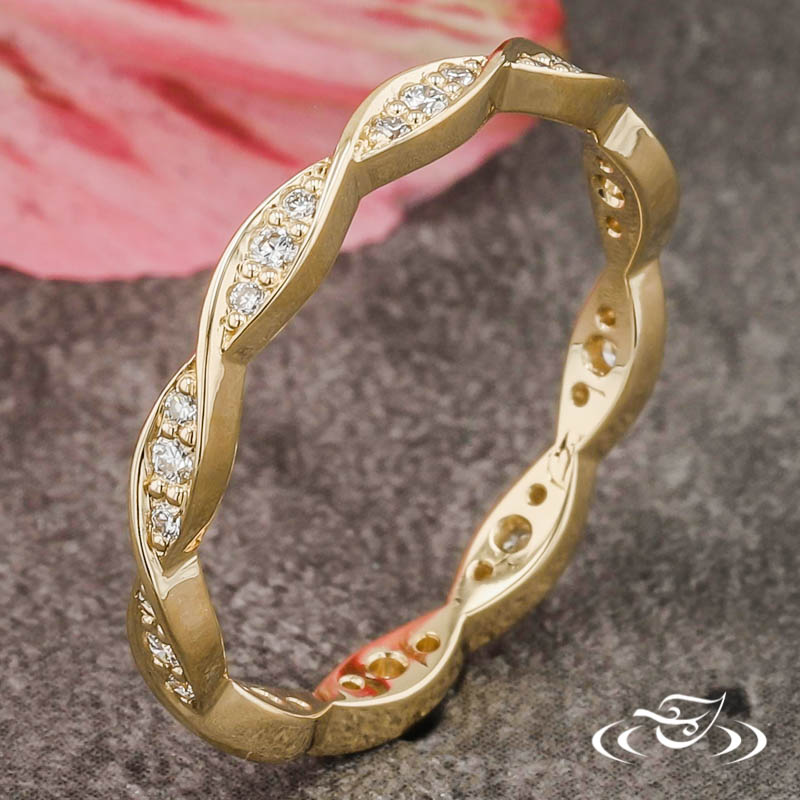 Twist Diamond Band 