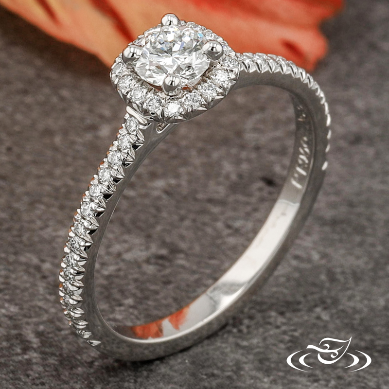 Halo Diamond Ring