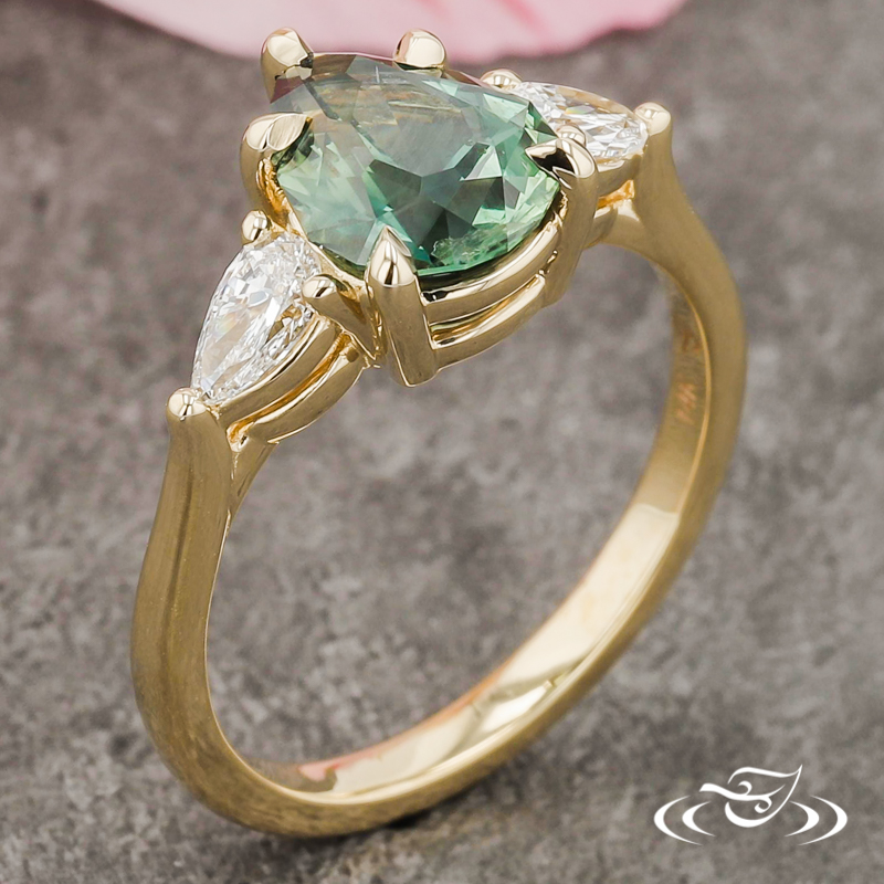 Sapphire Three Stone Ring