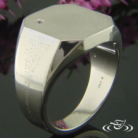 Textured Signet Ring