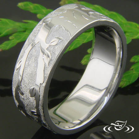 Relief Engraved Band