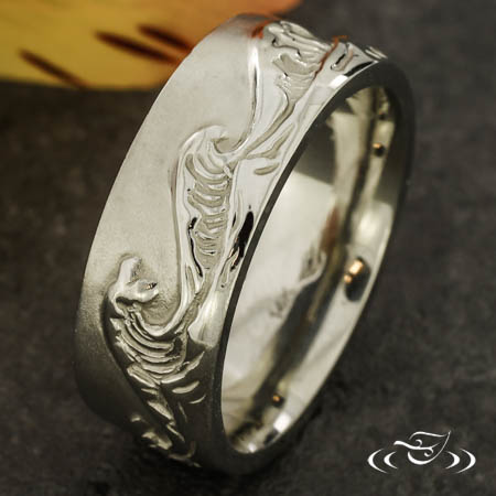 Hand Carve 8Mm Wave Band