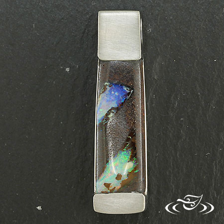 Pall Boulder Opal Pendant